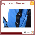 Fashion Blue Reflective Custom Hiking Backpack Travel Bag